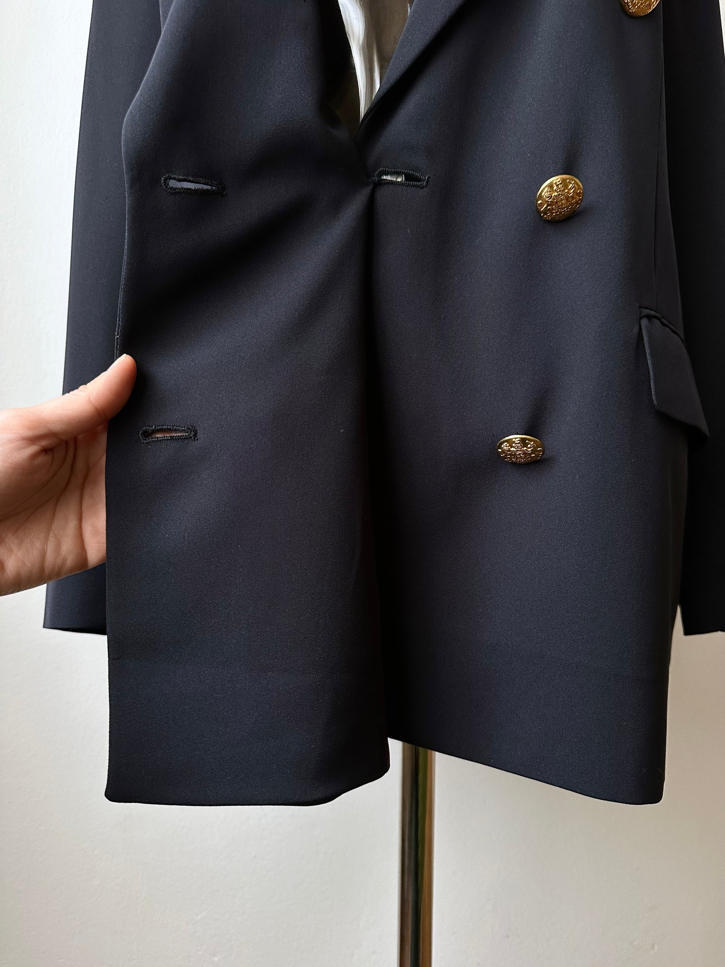 Deadstock French navy blazer