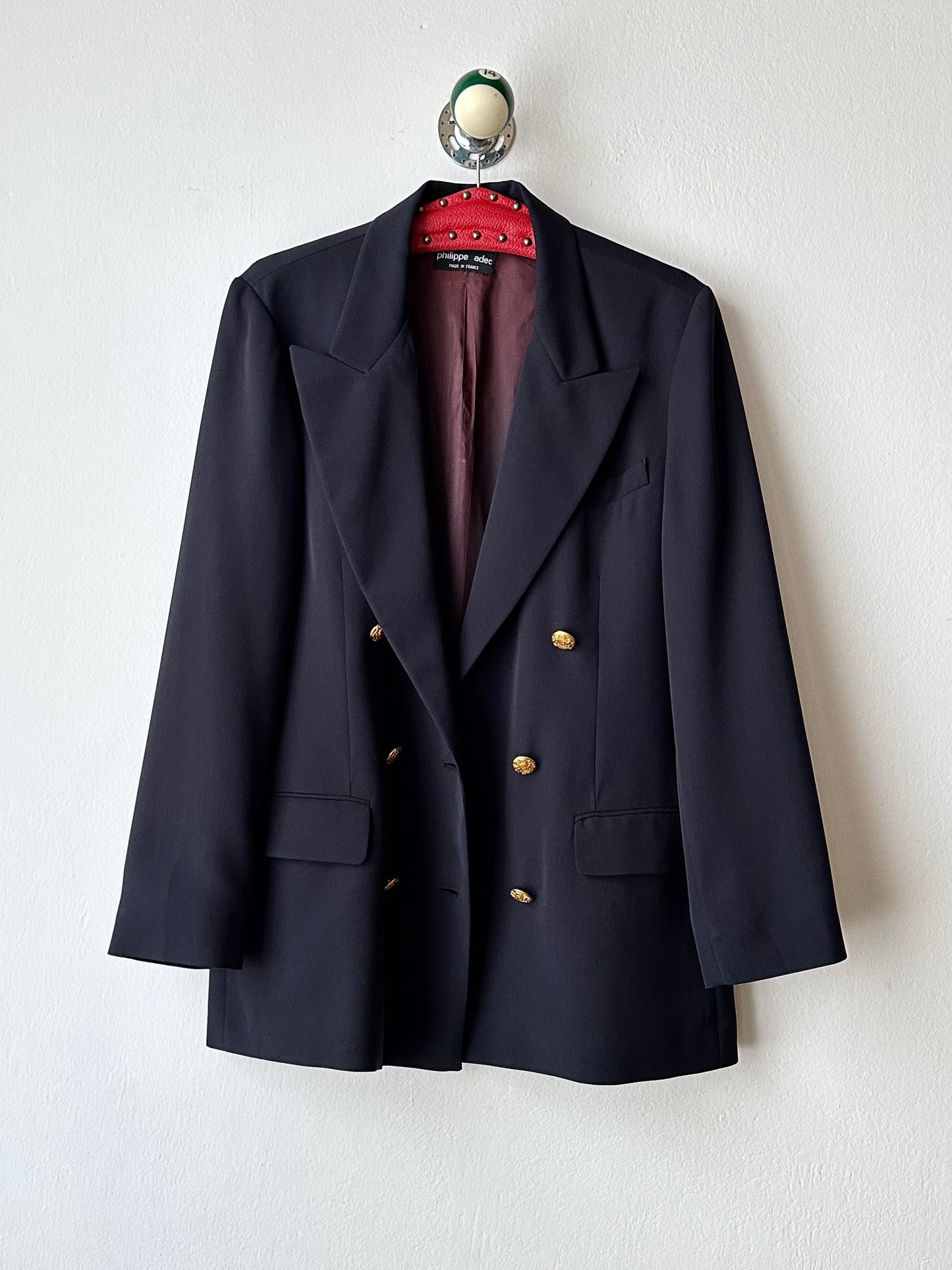 Deadstock French navy blazer