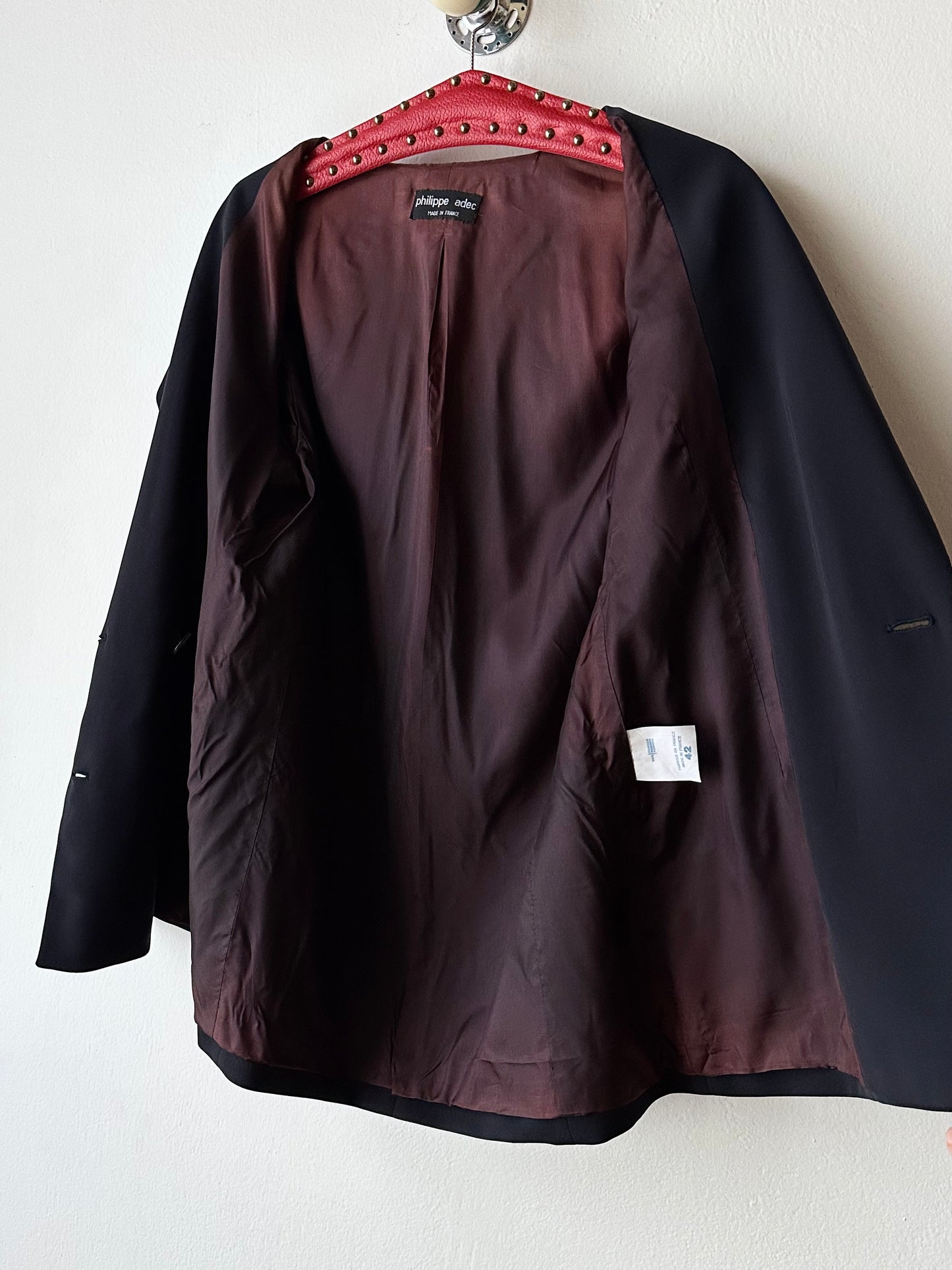 Deadstock French navy blazer