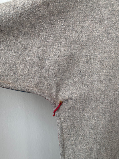 60's 70's Wool poncho リバーシブル ポンチョ vintage 