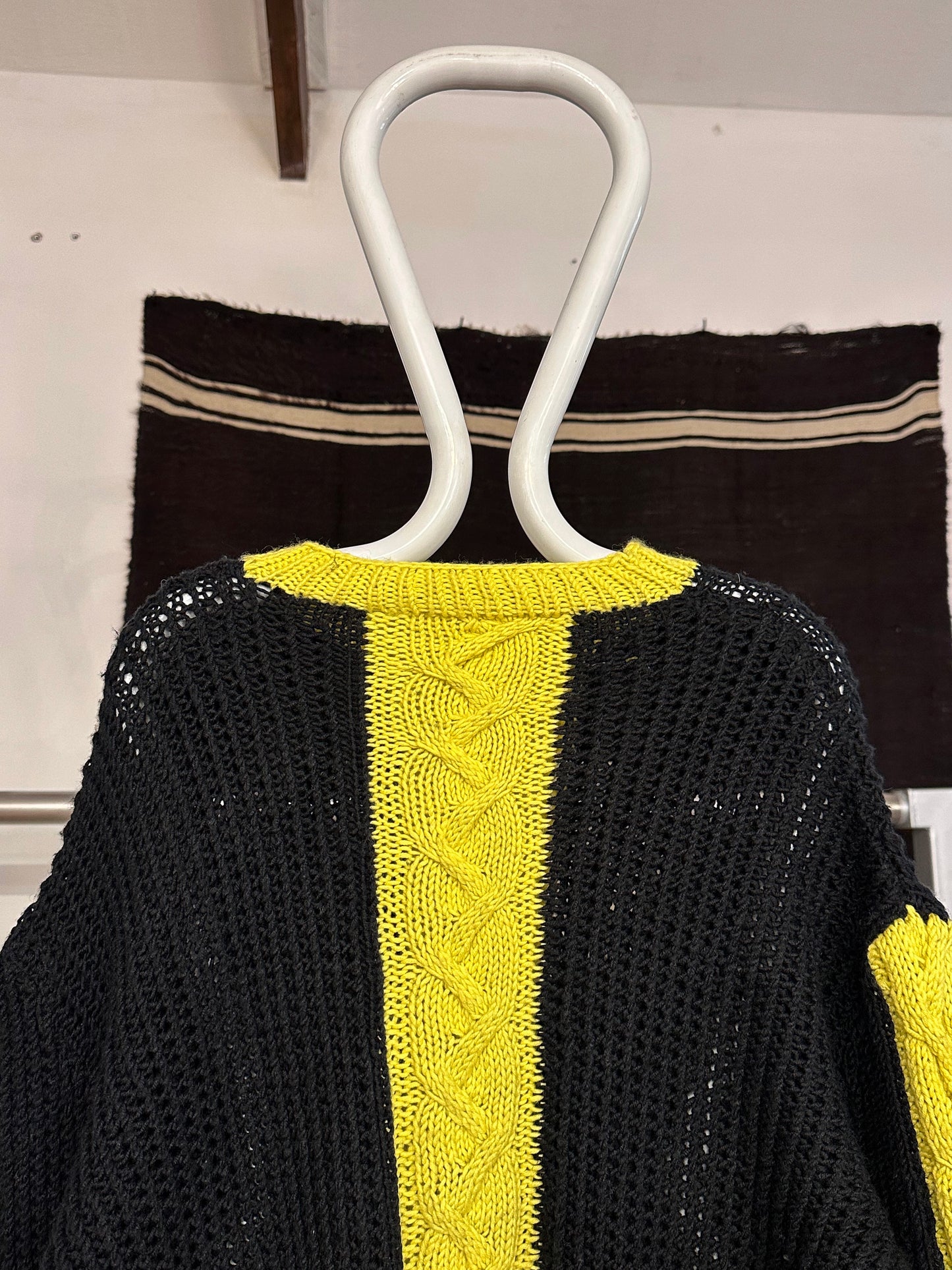 Big sized handmade wool jumper