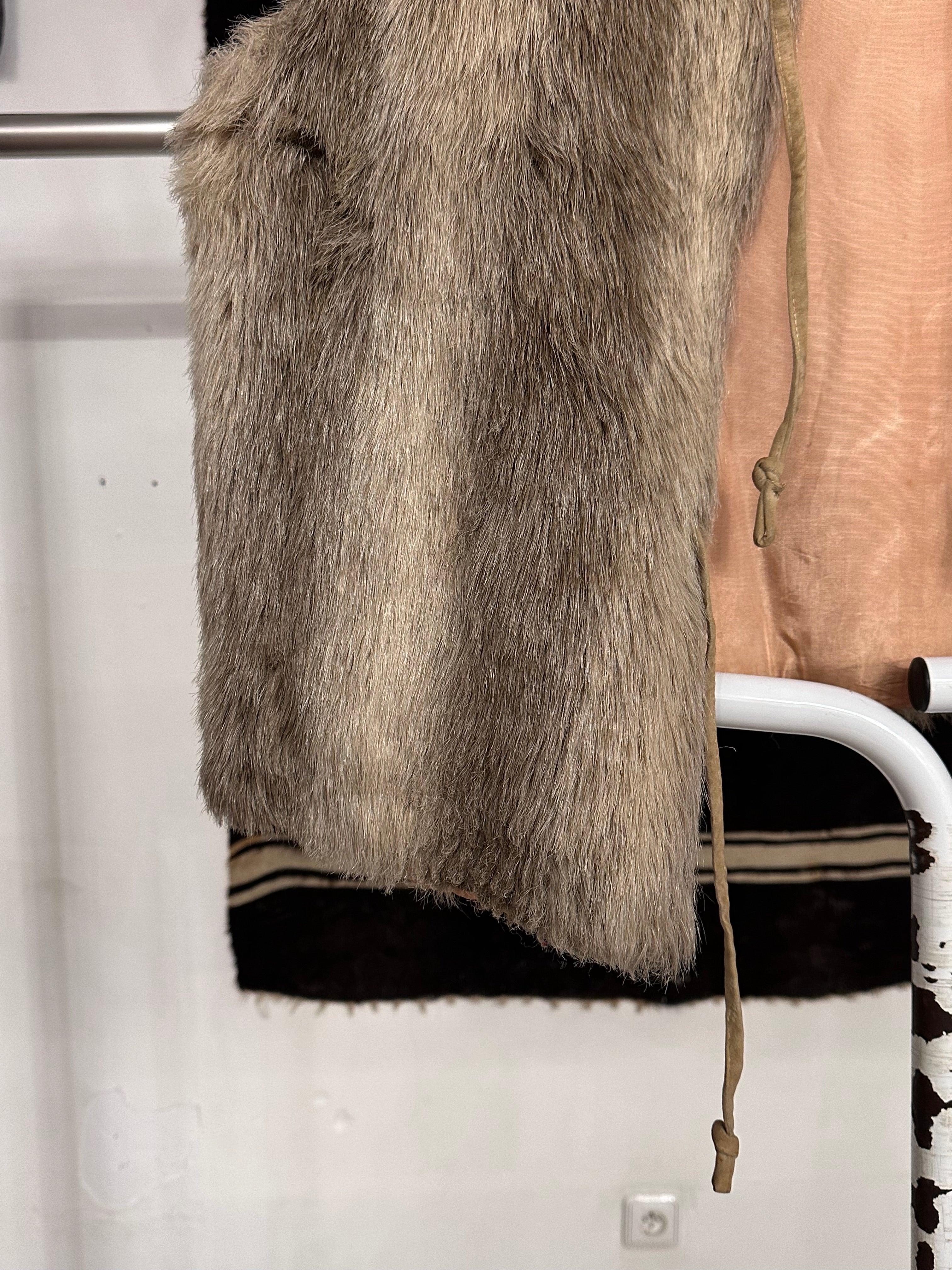 60s Handmade fur vest – TOTO