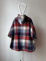 60's 70's Wool poncho リバーシブル ポンチョ vintage 