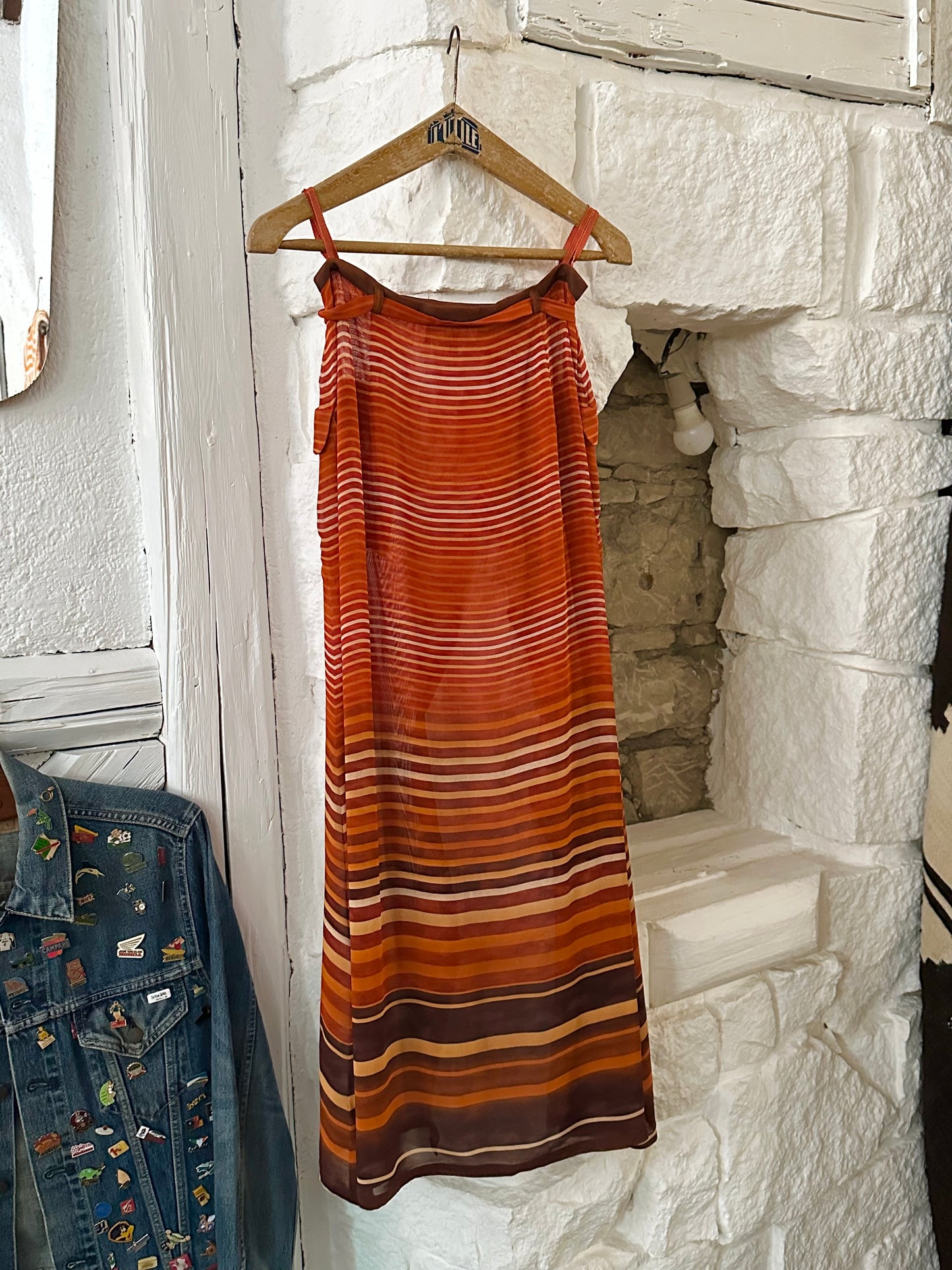 Berlin design wrap skirt W29-30