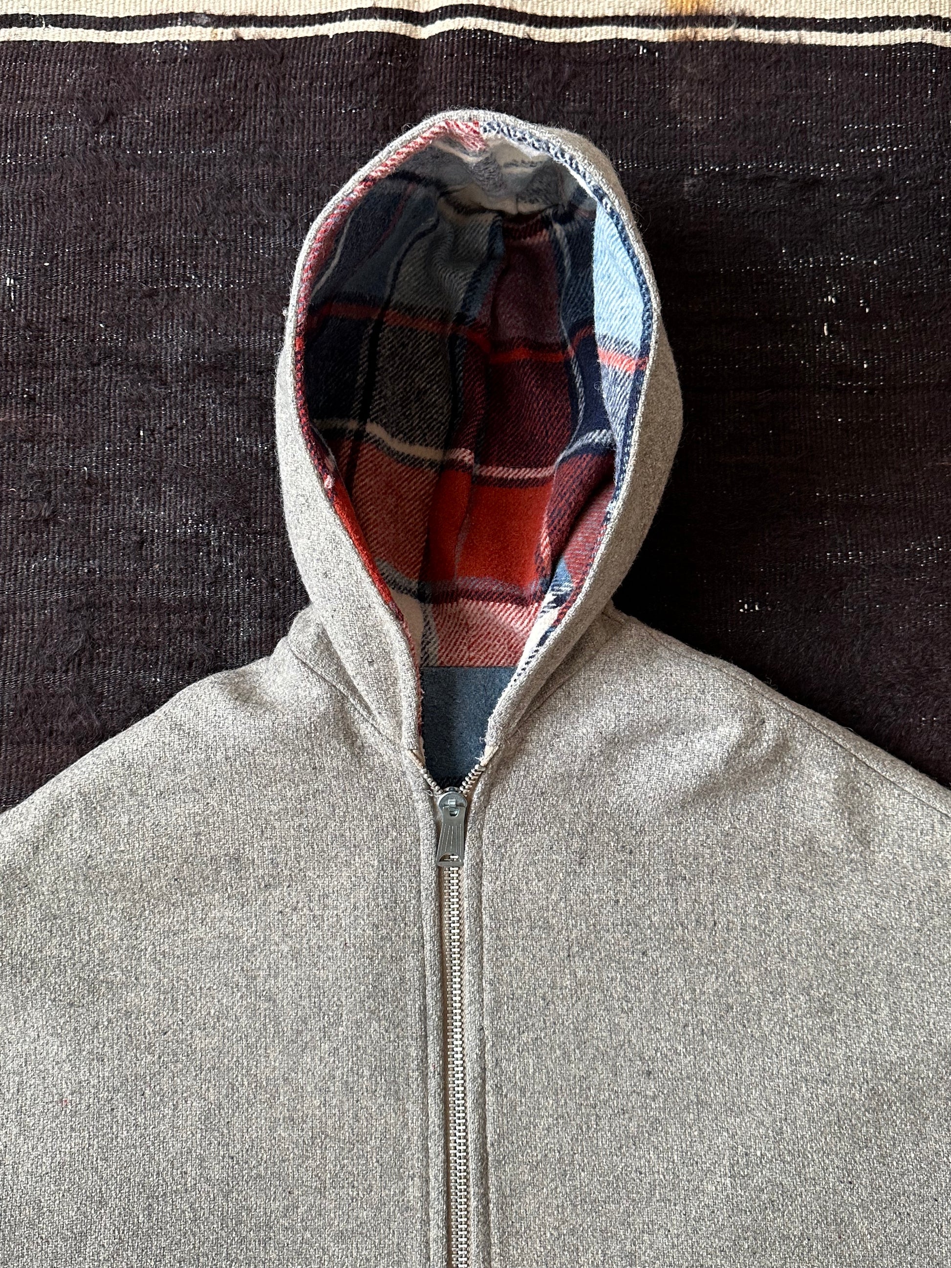 60's 70's Wool poncho リバーシブル ポンチョ vintage 