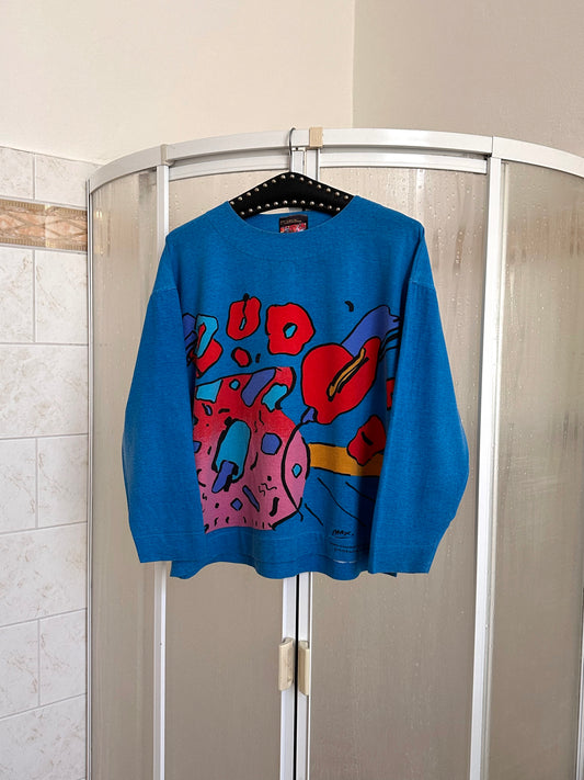 1987 Peter Max Neo max 80's 90's ピーターマックス ネオマックス vintage t shirt tee 