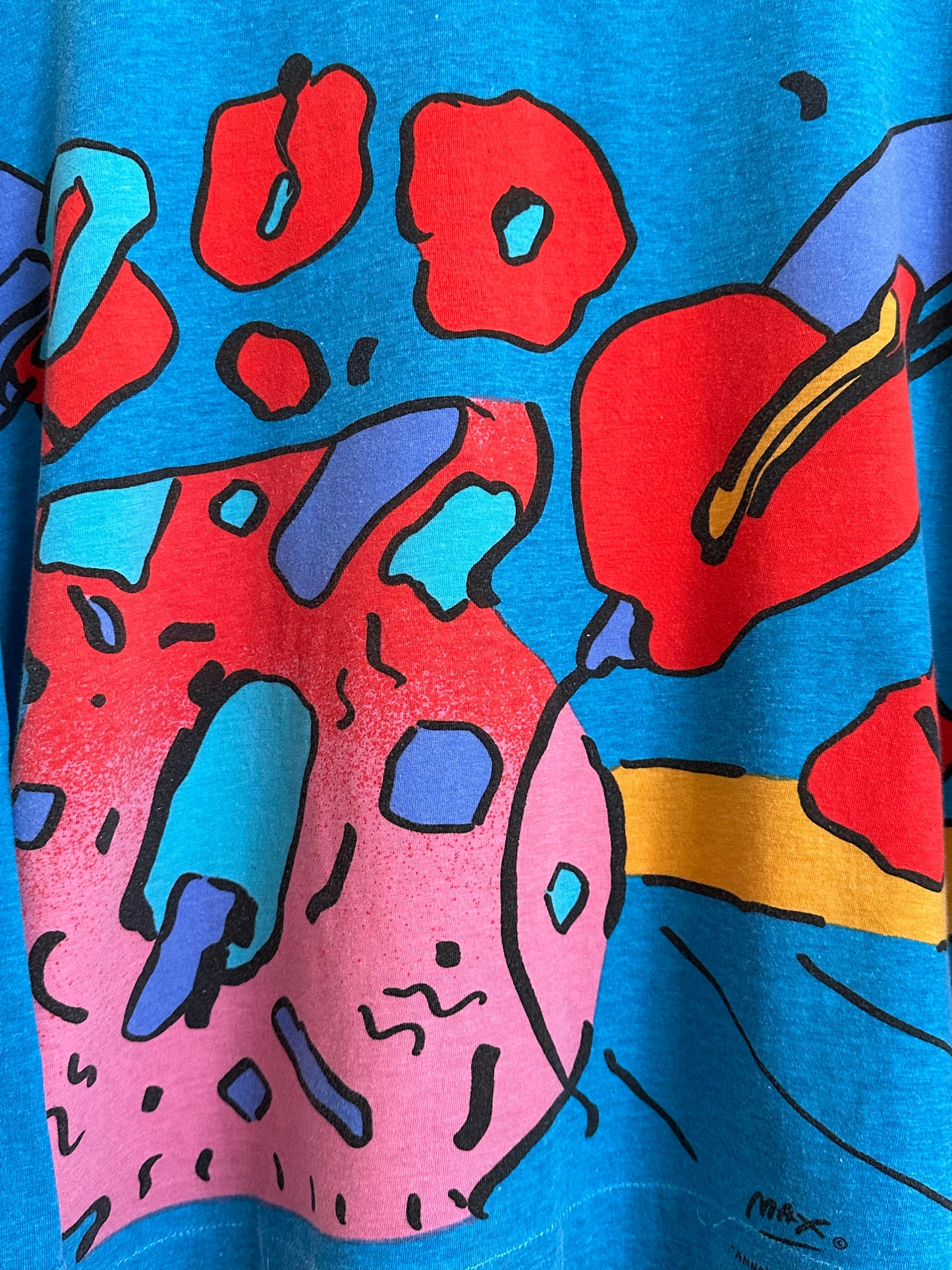 1987 Peter Max Neo max 80's 90's ピーターマックス ネオマックス vintage t shirt tee 