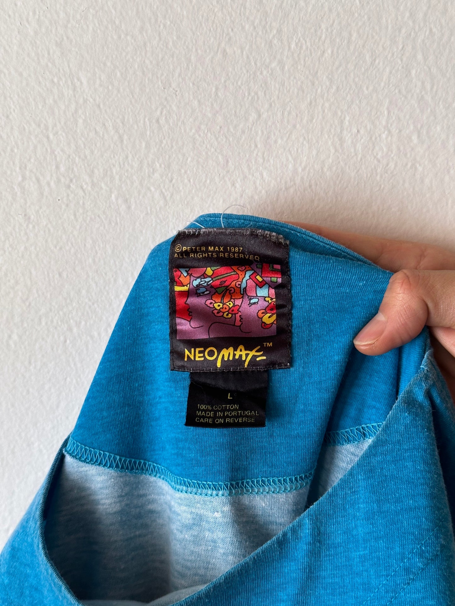 1987 Peter Max Neo max 80's 90's ピーターマックス ネオマックス vintage t shirt tee 