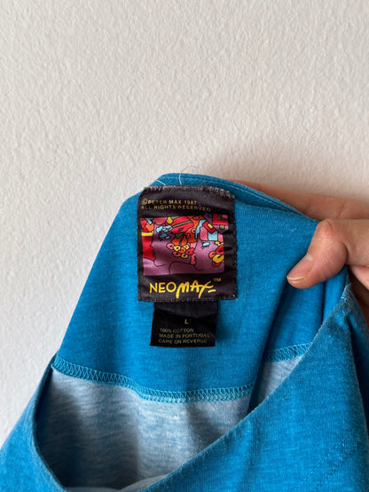 1987 Peter Max Neo max 80's 90's ピーターマックス ネオマックス vintage t shirt tee 