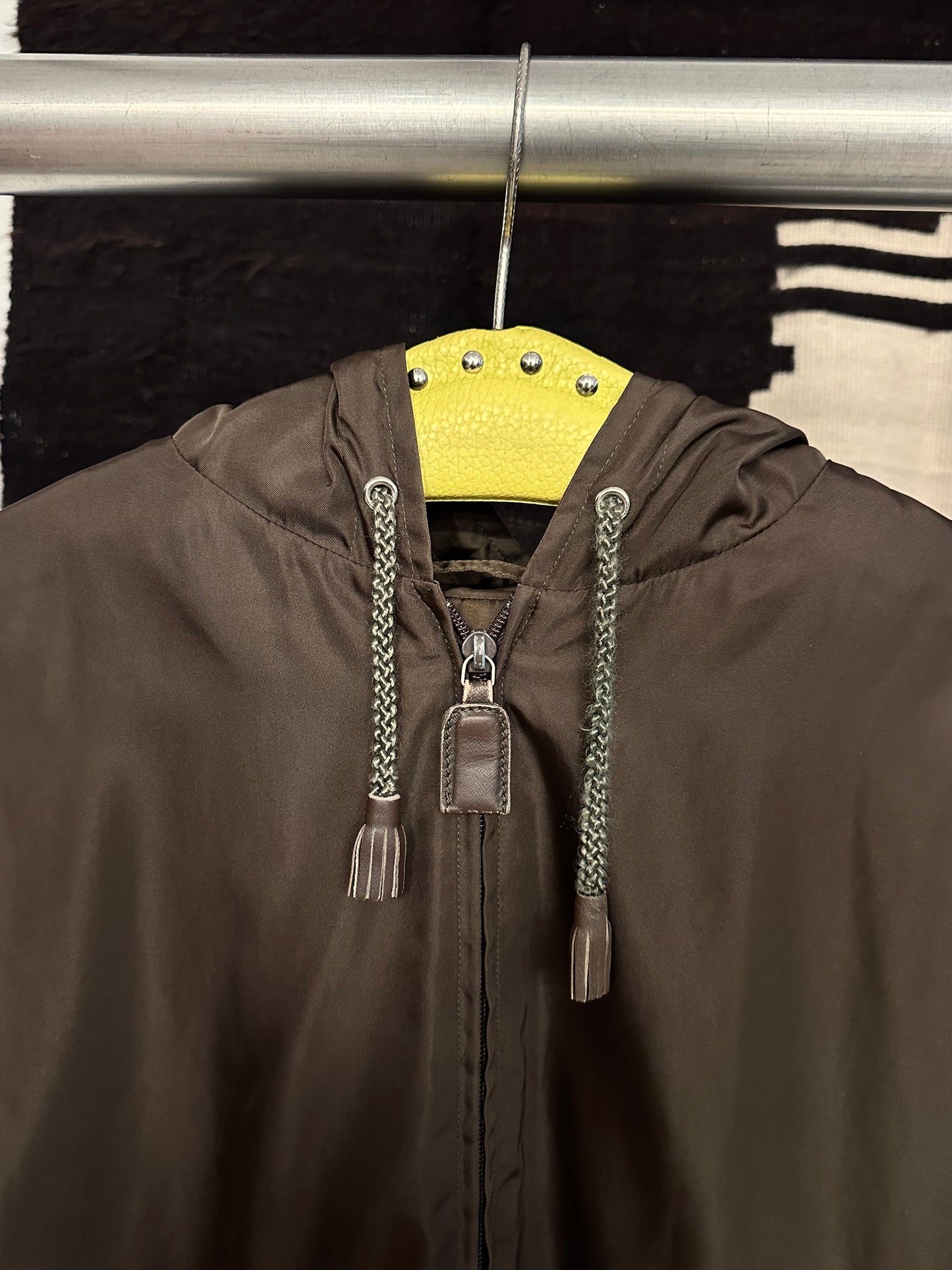 mid 90s PRADA pocono nylon jacket with liner