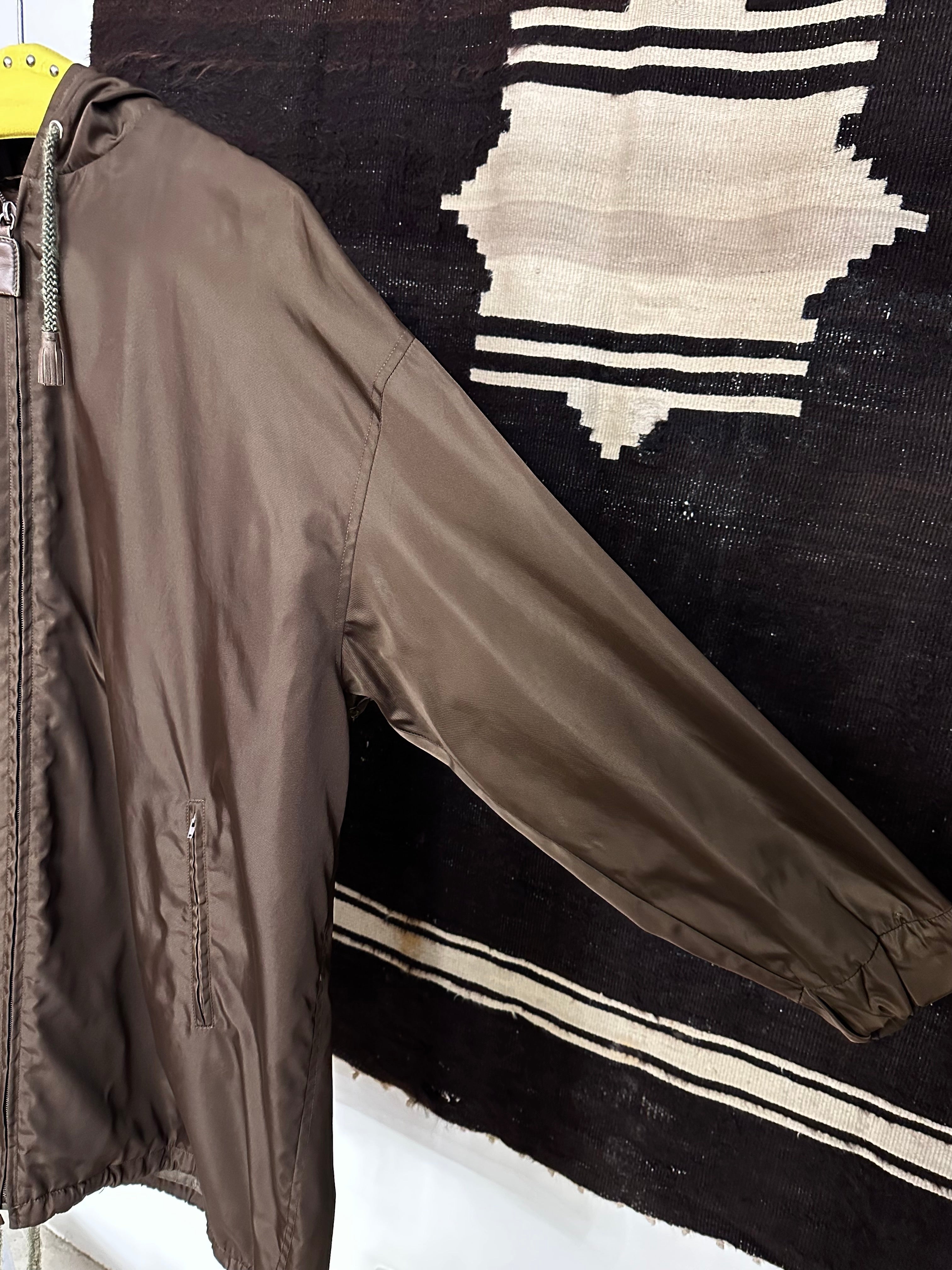 mid 90s PRADA pocono nylon jacket with liner – TOTO