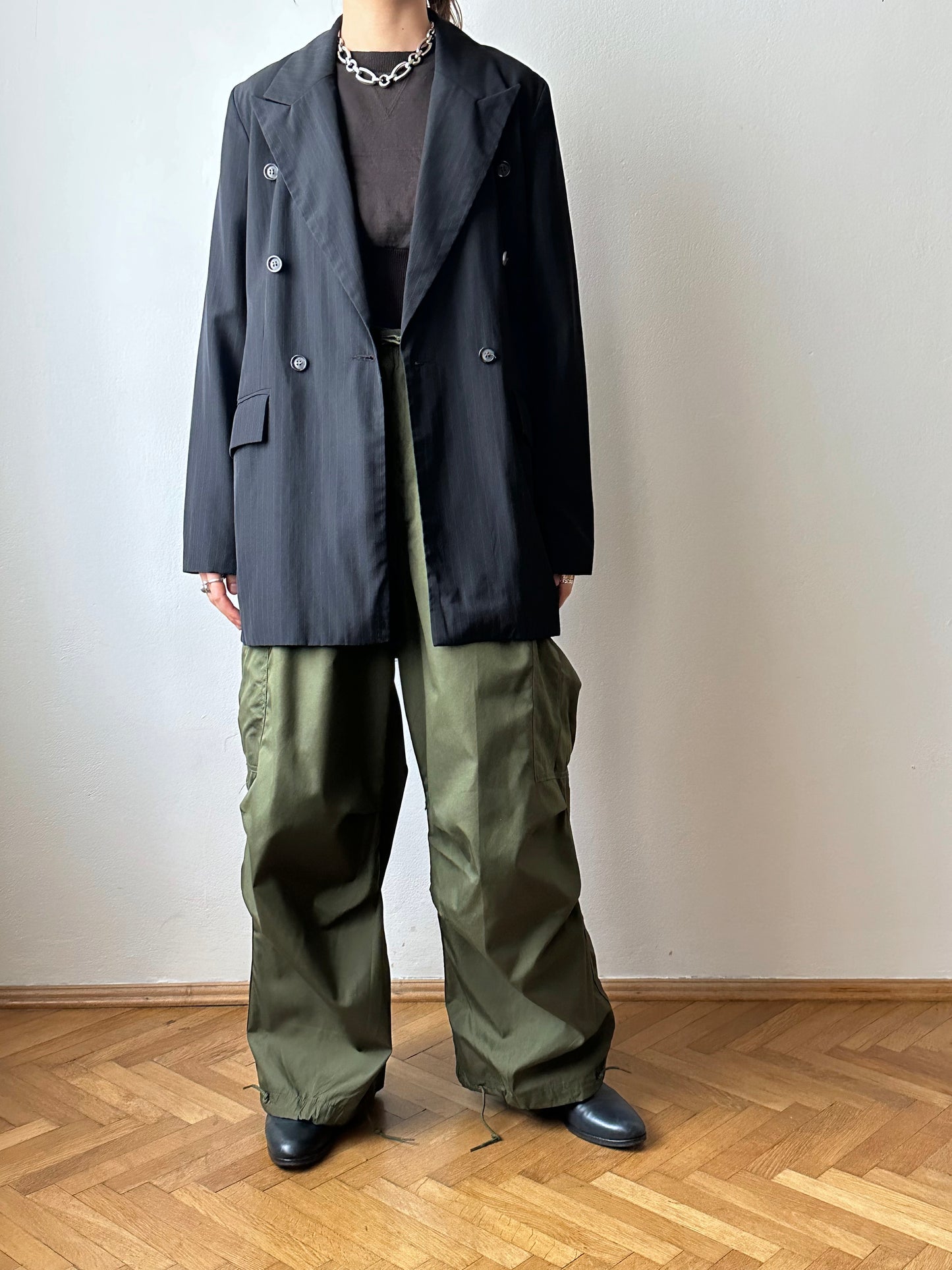 US Army M1951 Arctic trousers 1950's 50年代 Deadstock Military ミリタリー アメリカ軍 Toto Vintage clothing shop store Praha プラハ 古着屋 ヴィンテージ Prague デッドストック オーバーパンツ Antique shop アンティークショップ 古着卸