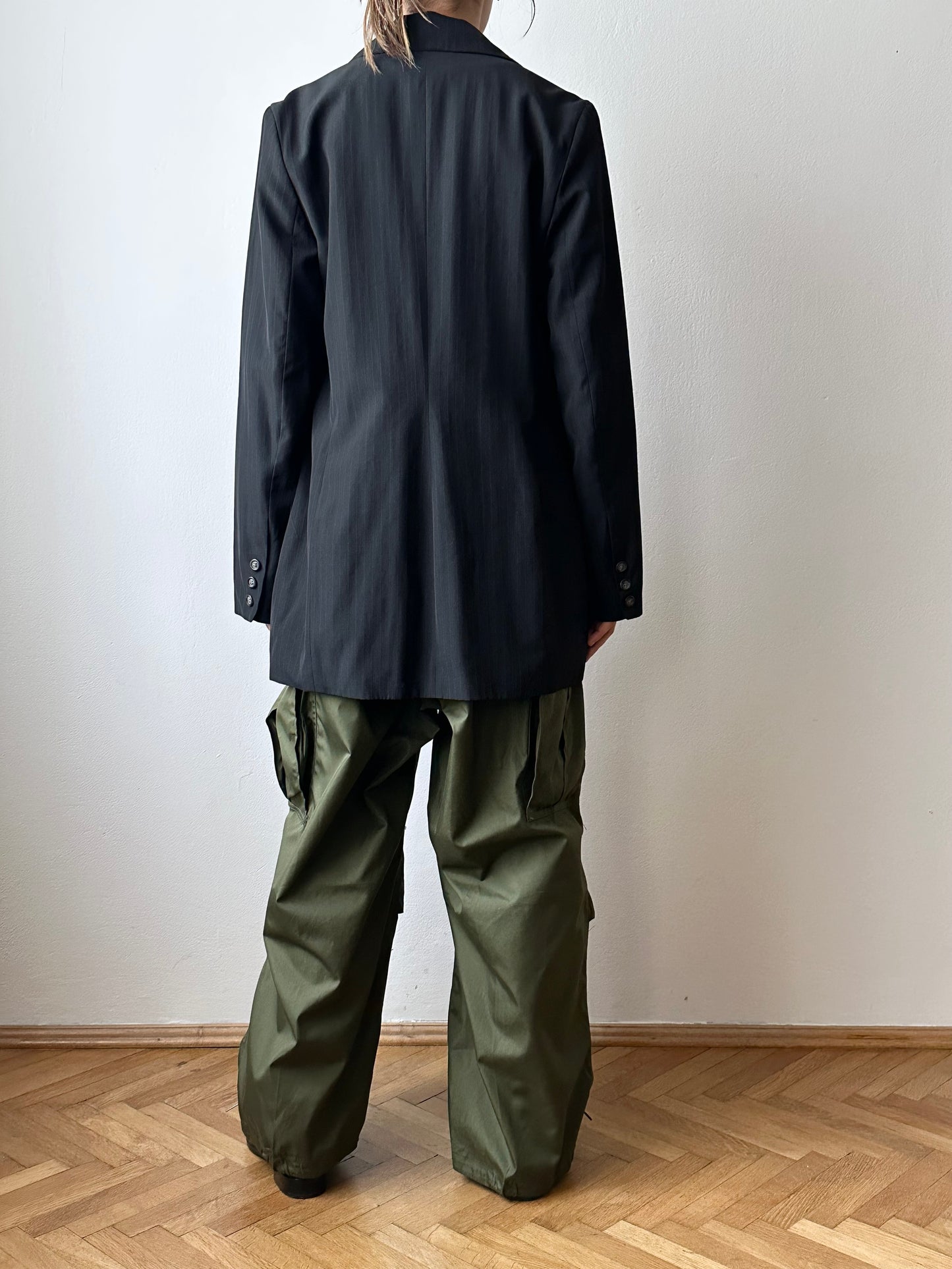 Italy black tailored jacket