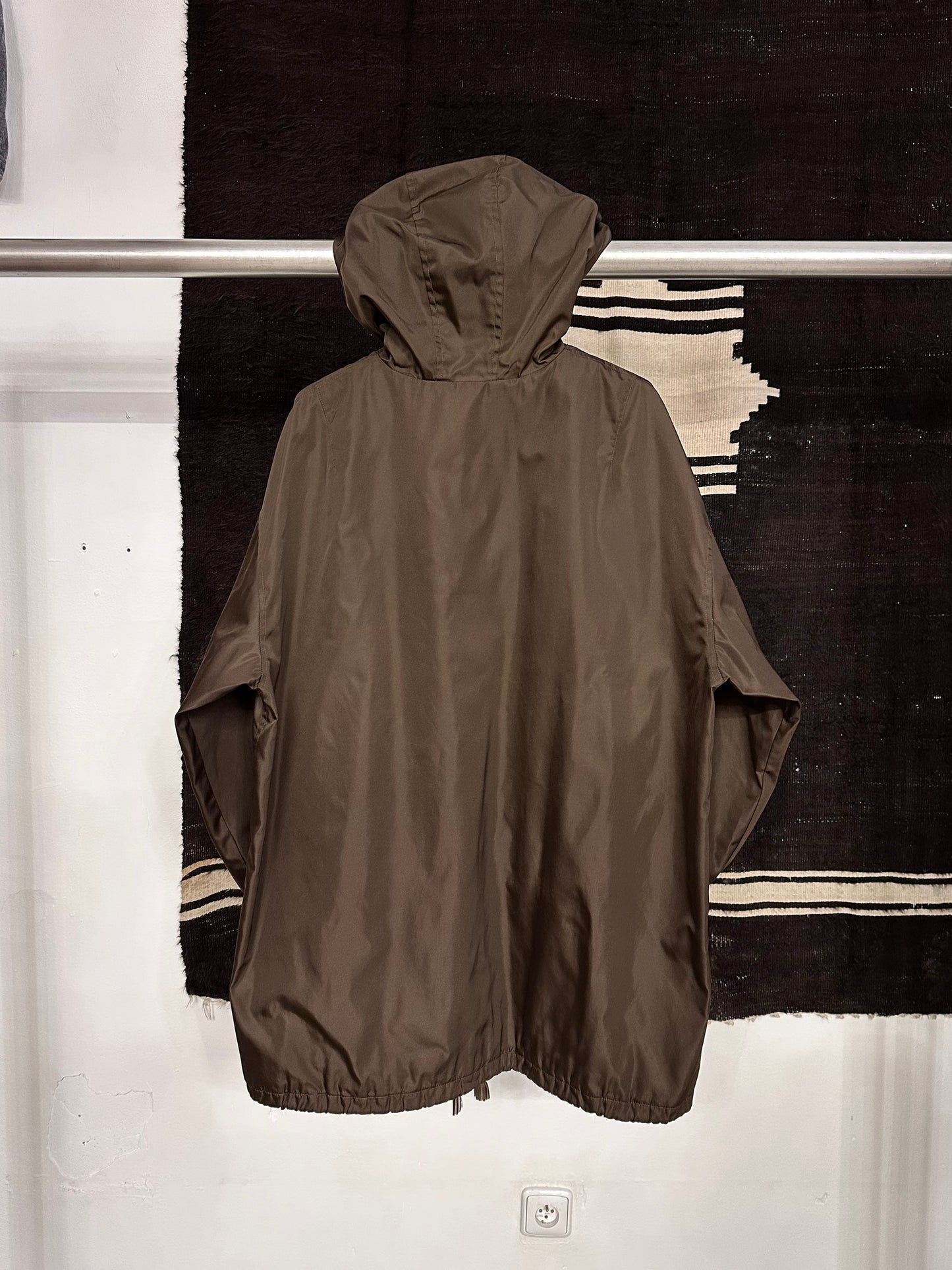 mid 90s PRADA pocono nylon jacket with liner