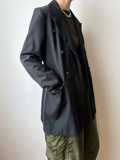 Italy black tailored jacket