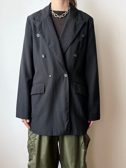 Italy black tailored jacket