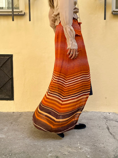 Berlin design wrap skirt W29-30