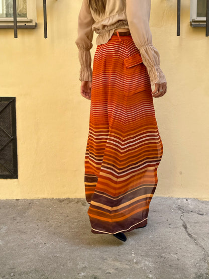 Berlin design wrap skirt W29-30
