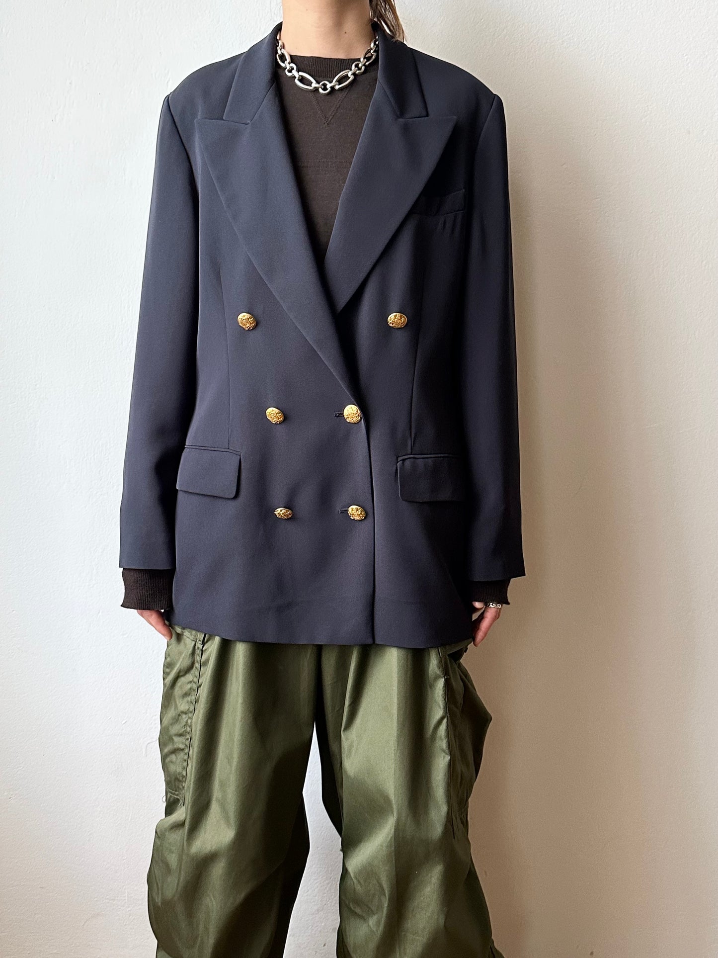 Deadstock French navy blazer