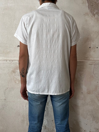 60s open collar shirt