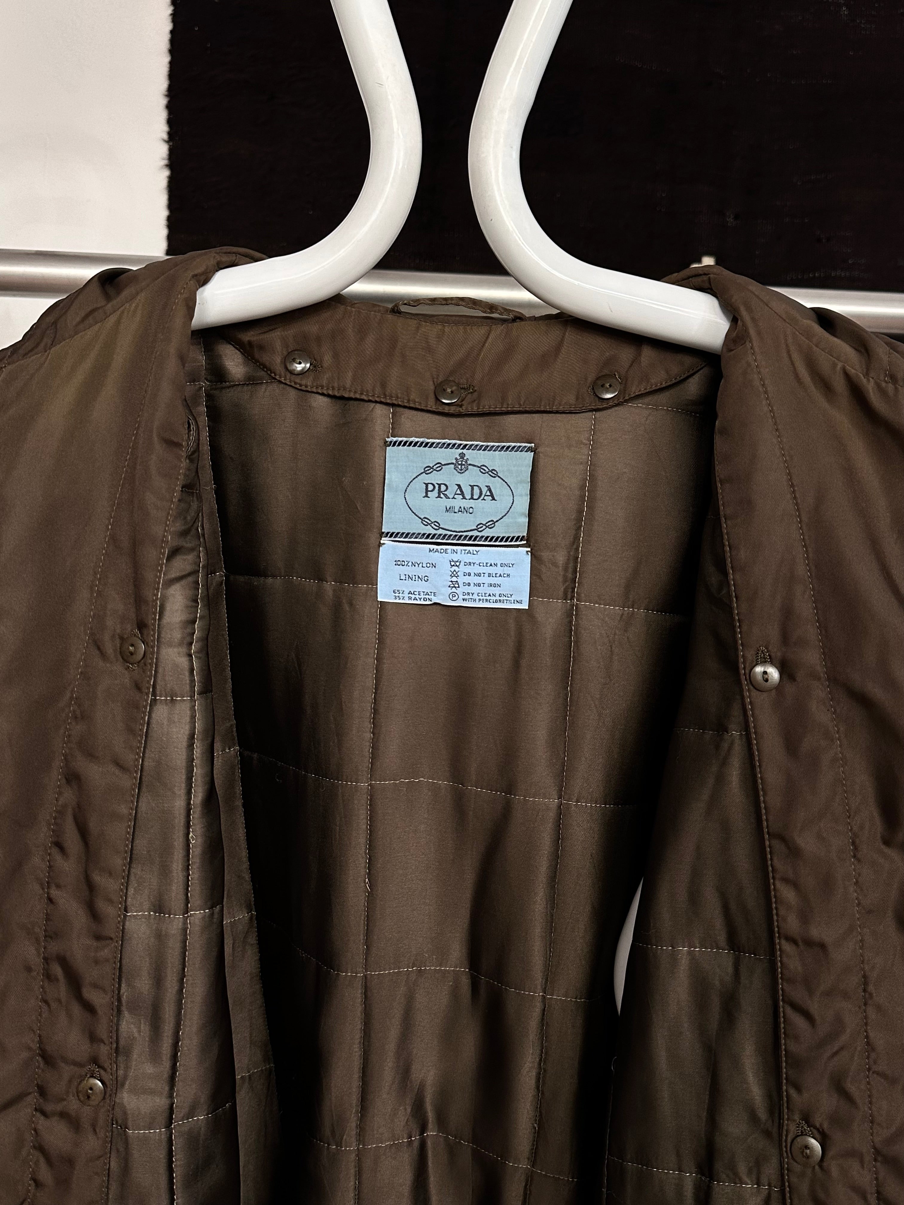 mid 90s PRADA pocono nylon jacket with liner – TOTO