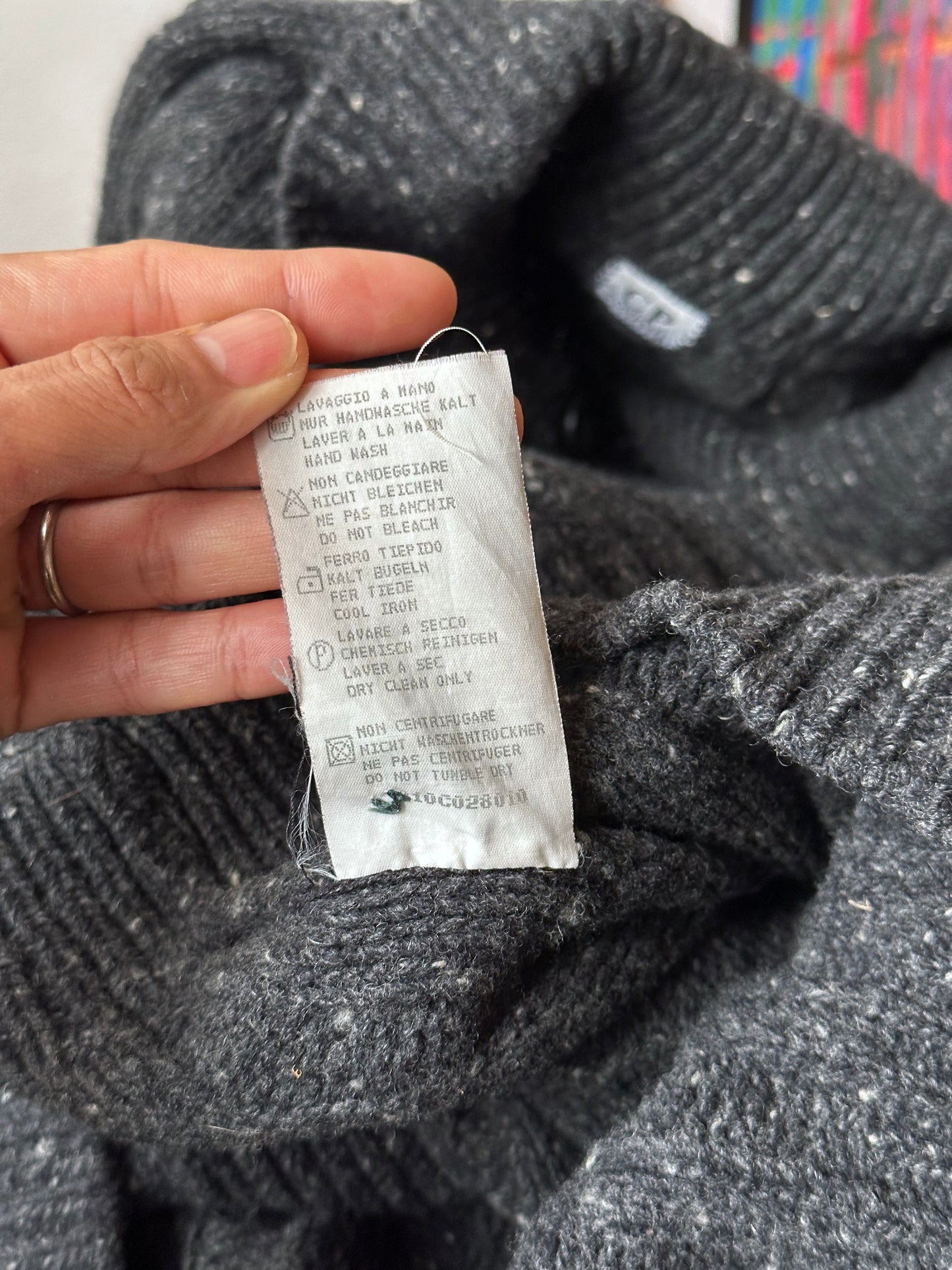 AW'94 C.P. COMPANY Wool Knit Jacket