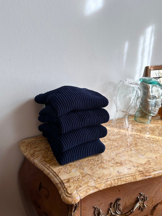 dead stock basic cotton sweater - 4 stock