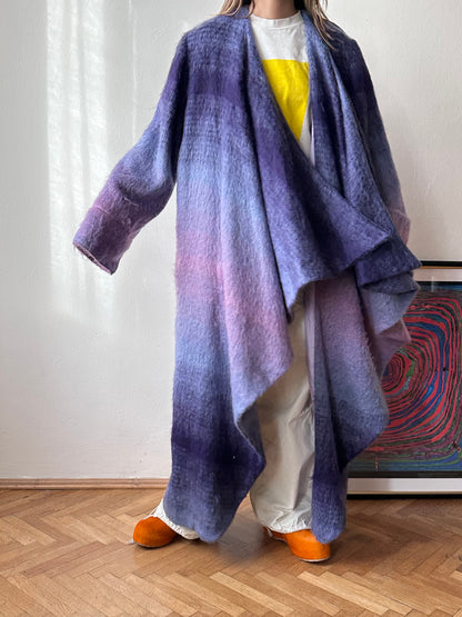 Christian Llinares mohair mixed robe