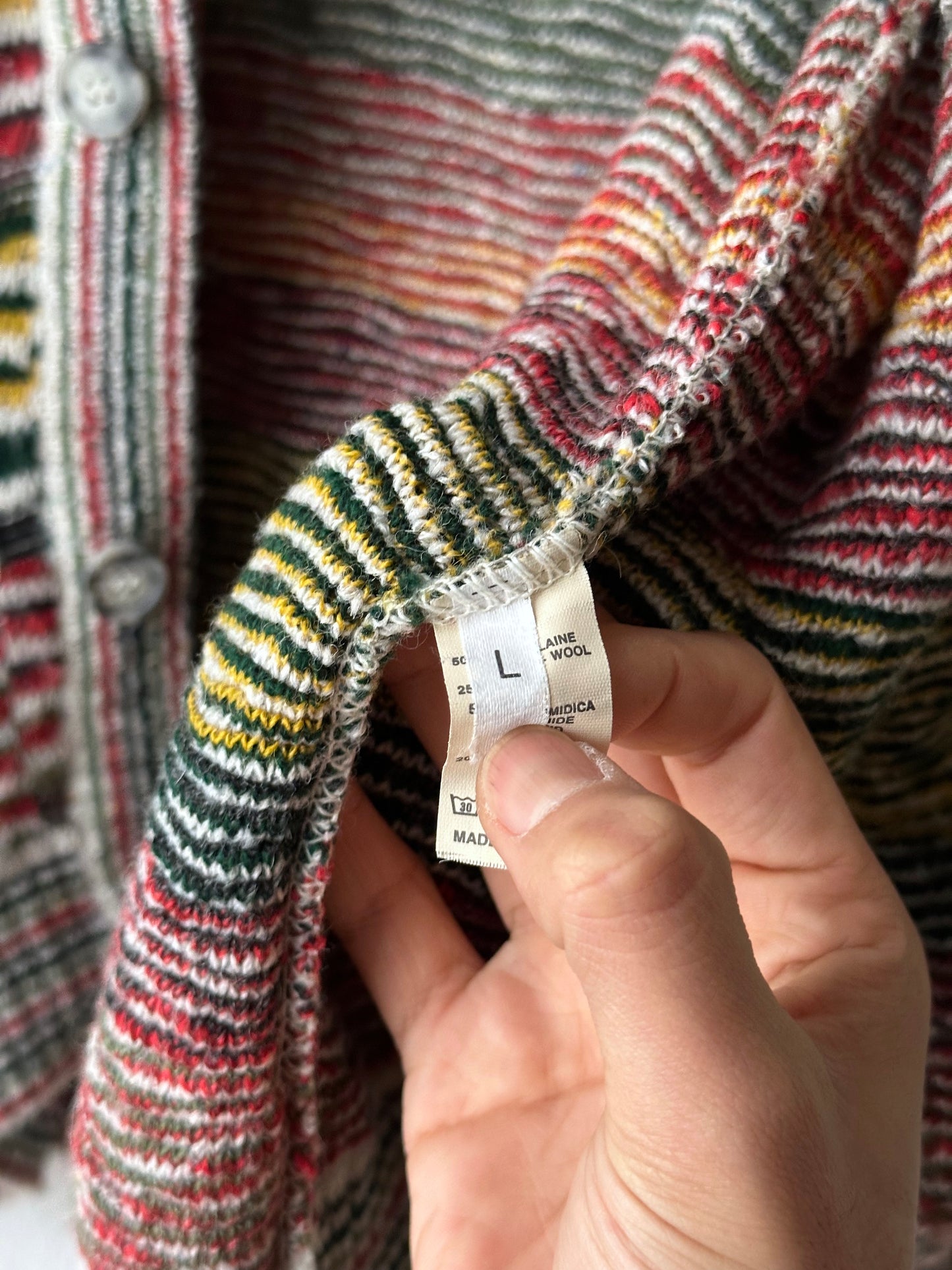 1990s Missoni Sport oversized cardigan