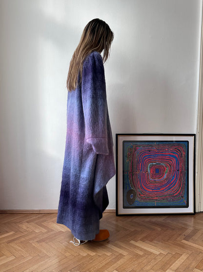 Christian Llinares mohair mixed robe