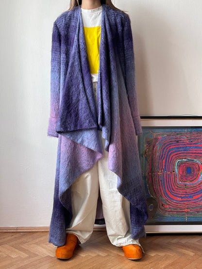 Christian Llinares mohair mixed robe