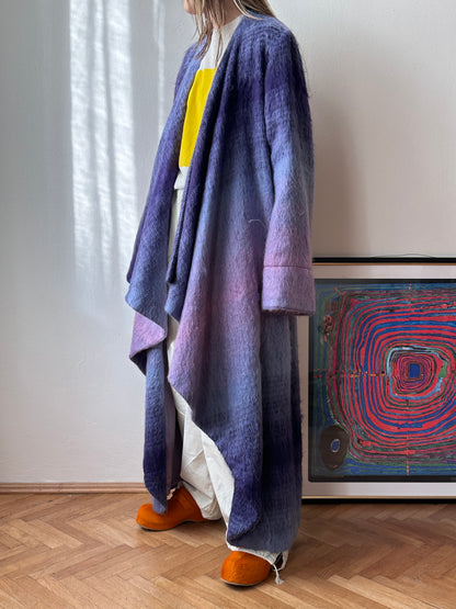 Christian Llinares mohair mixed robe