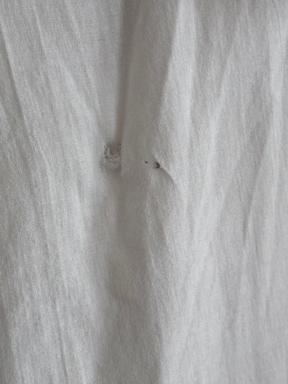 Vintage battenburg lace frill gown