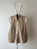 80s ARMANI JEANS pile vest