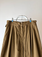 West Germany 80s 3/4 cropped wide pants