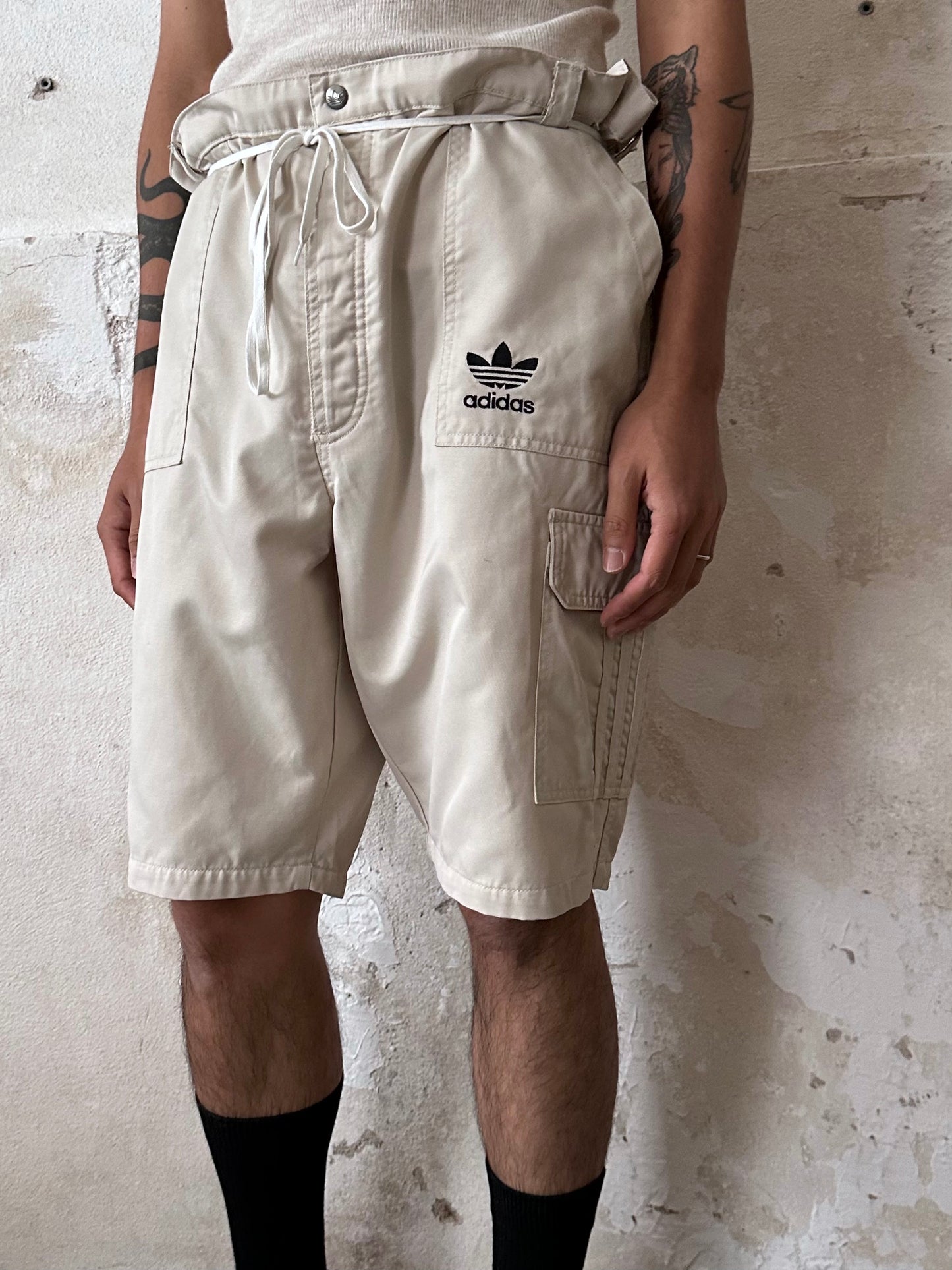 90s Adidas cotton and nylon