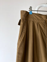 West Germany 80s 3/4 cropped wide pants