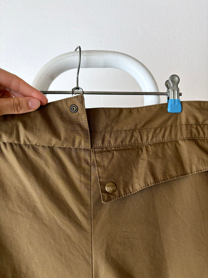 West Germany 80s 3/4 cropped wide pants