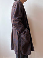 60s French wool dressing gown