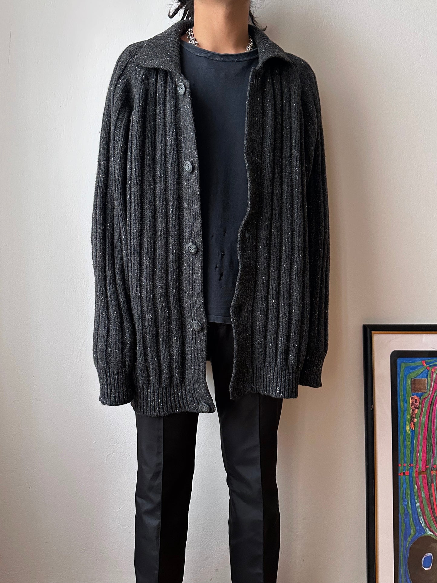 AW'94 C.P. COMPANY Wool Knit Jacket