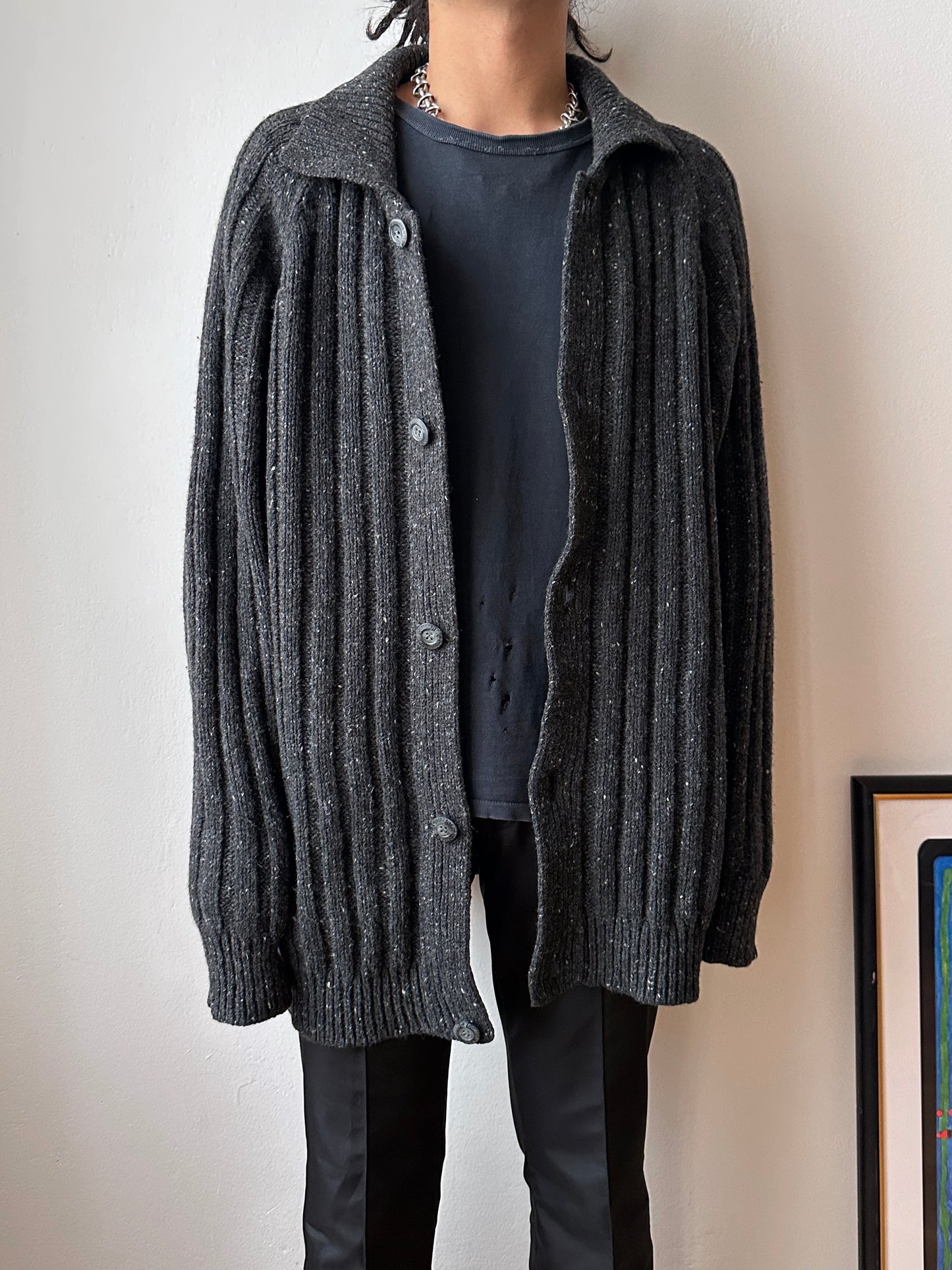 AW'94 C.P. COMPANY Wool Knit Jacket