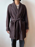 60s French wool dressing gown