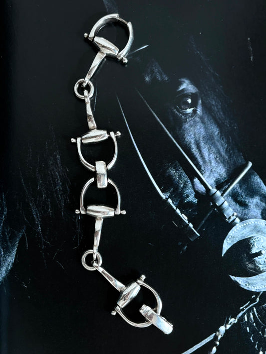 60s Egyptian vintage silver bracelet