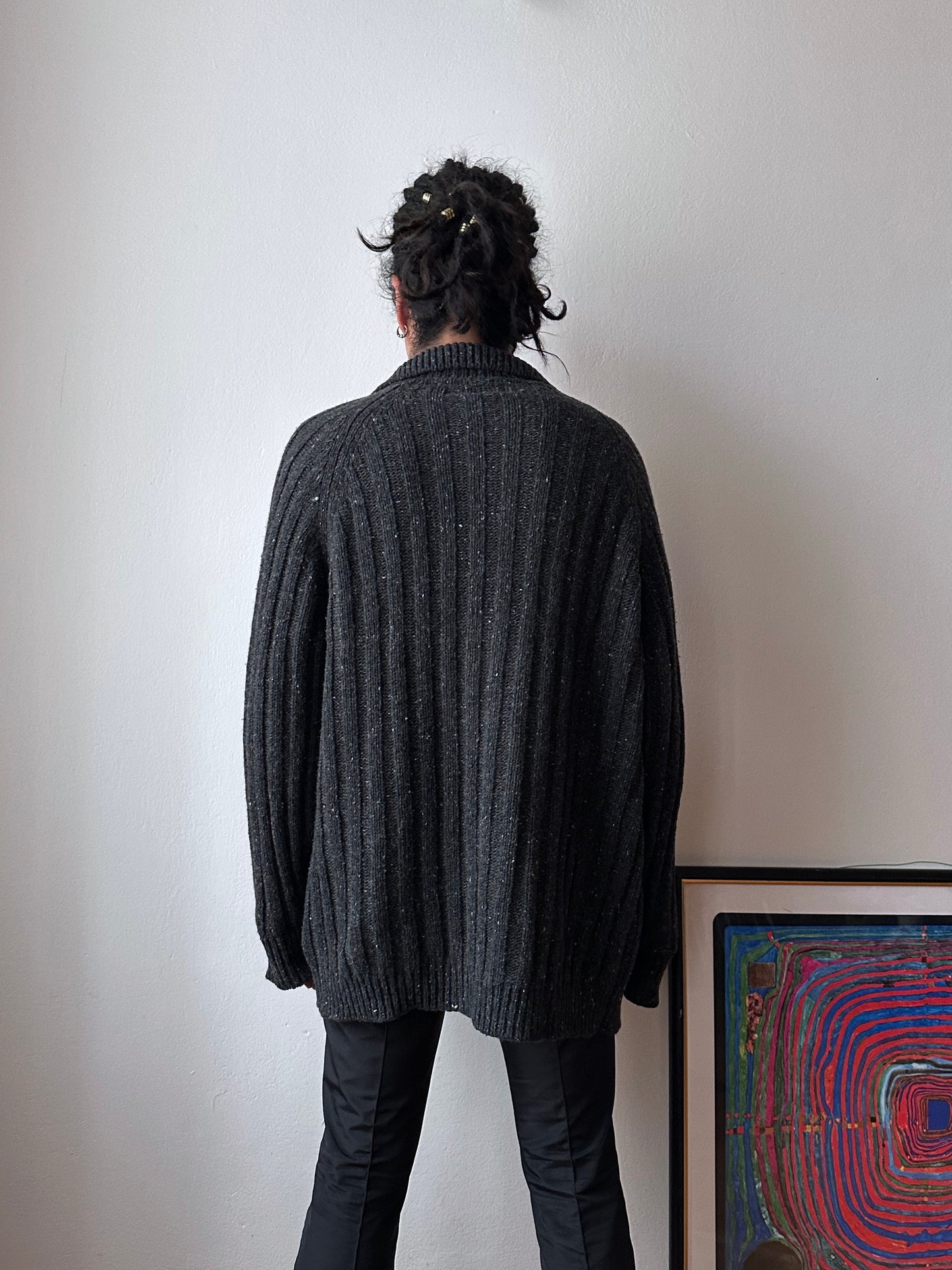 AW'94 C.P. COMPANY Wool Knit Jacket