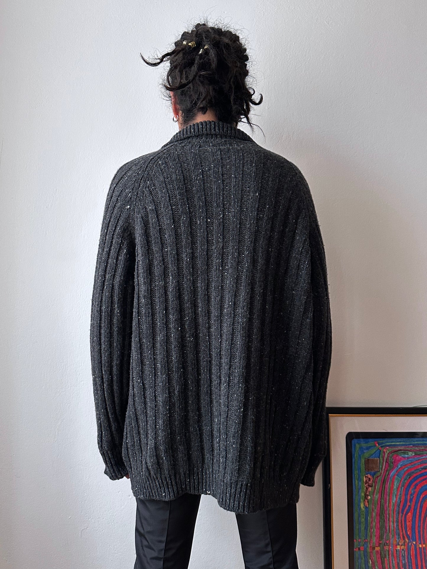 AW'94 C.P. COMPANY Wool Knit Jacket