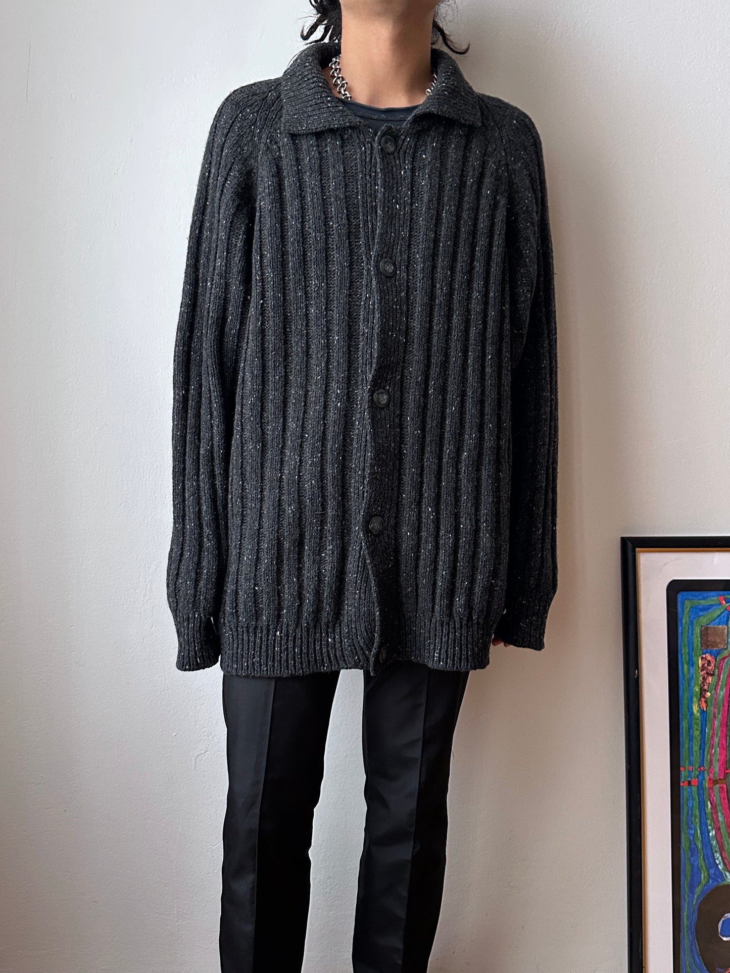 AW'94 C.P. COMPANY Wool Knit Jacket