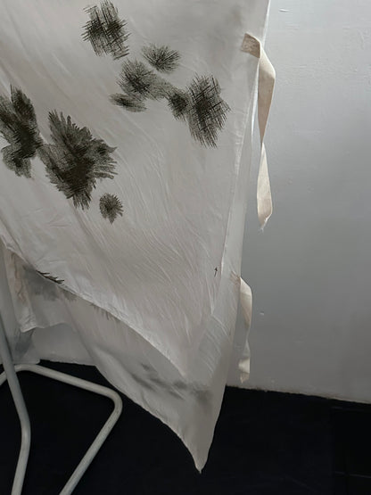 German Army snow camouflage poncho