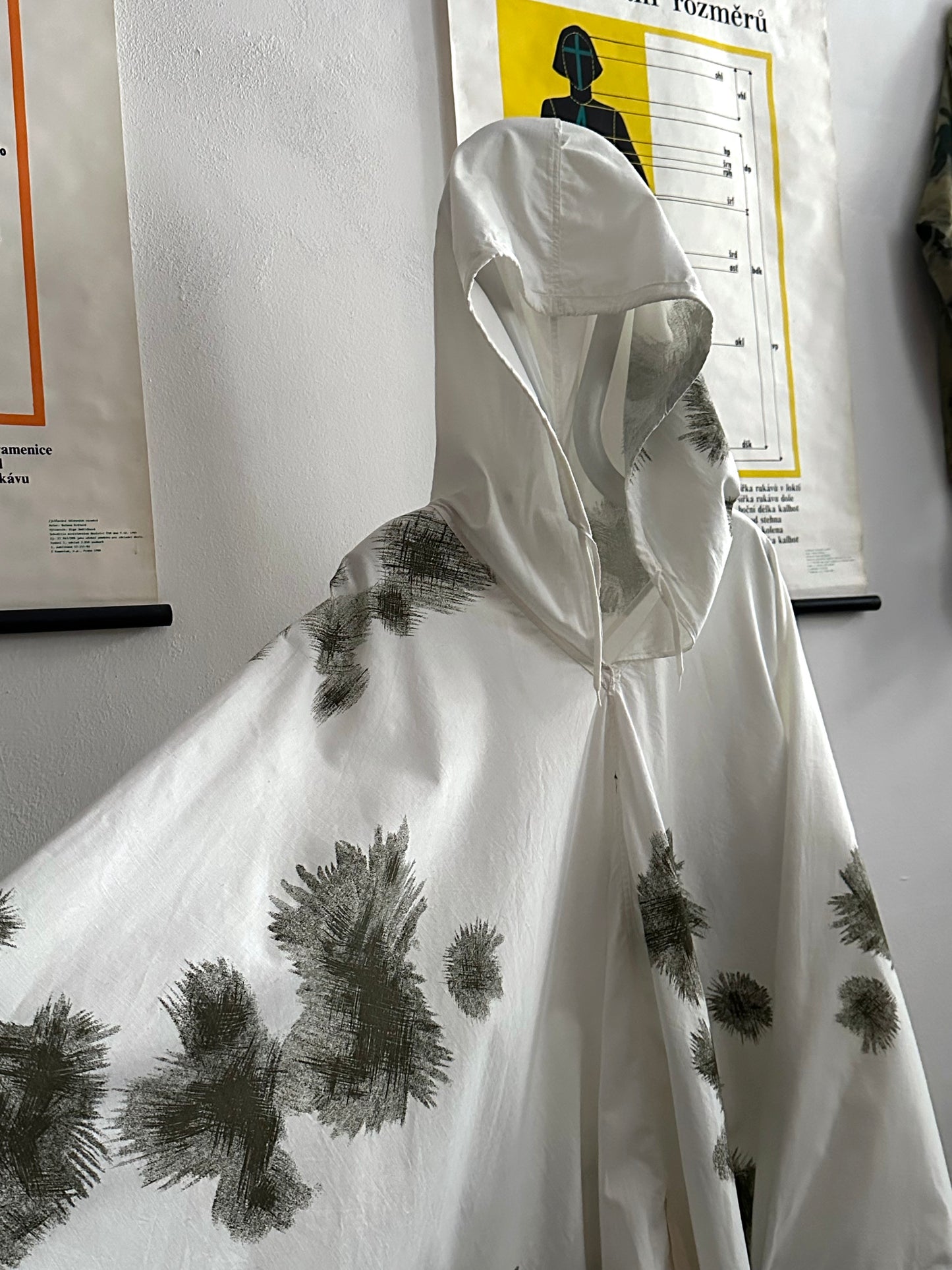 German Army snow camouflage poncho