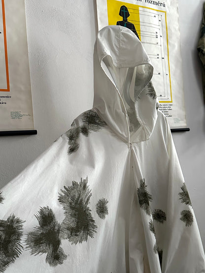 German Army snow camouflage poncho