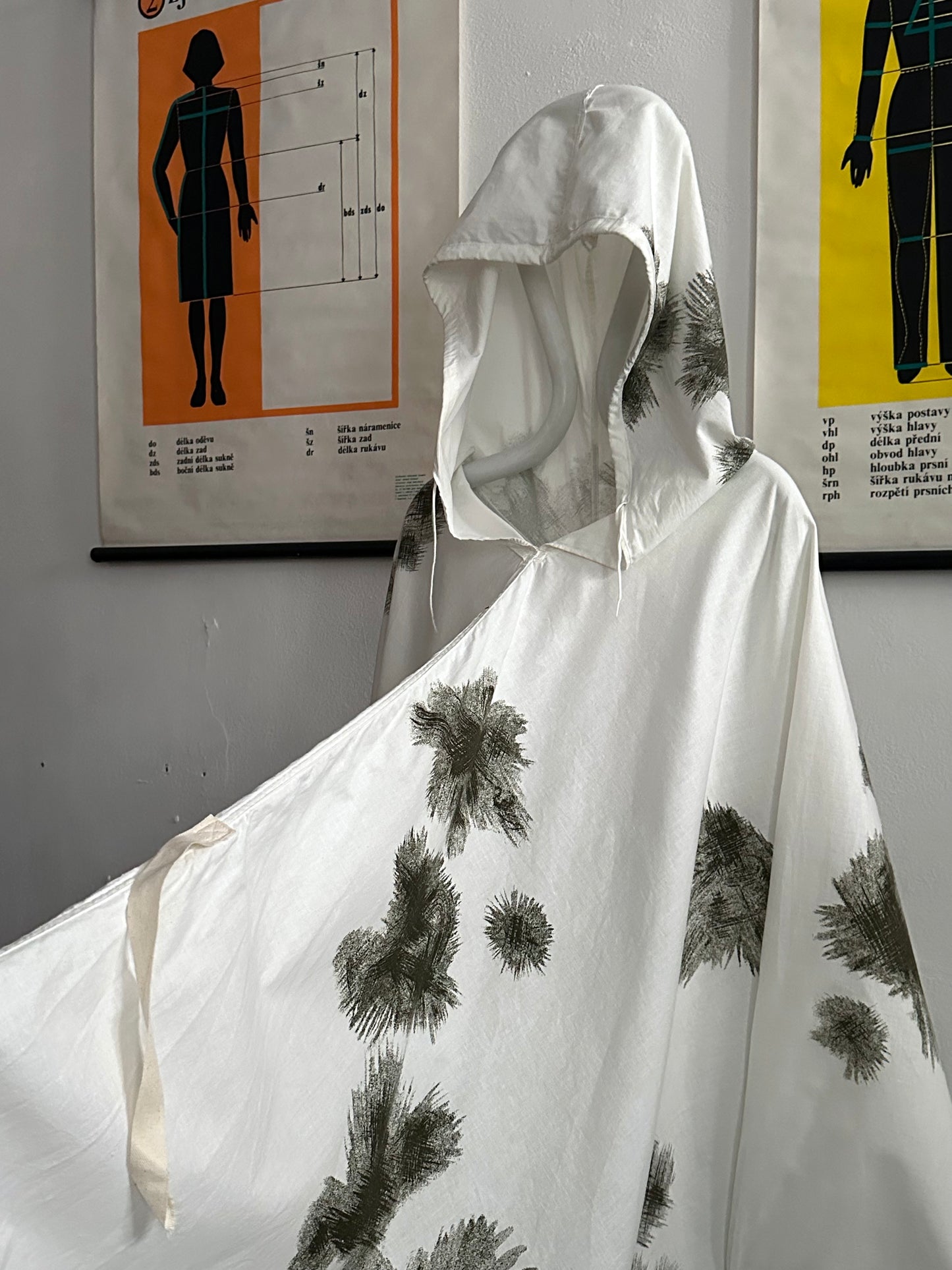 German Army snow camouflage poncho